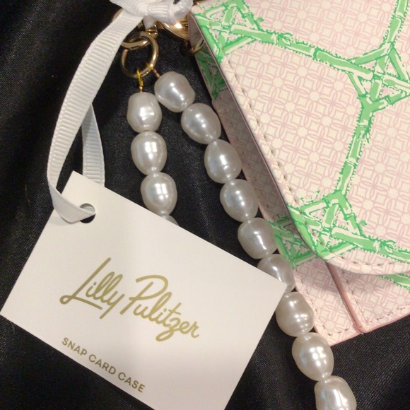 Lilly Pulitzer Keyring Cash Pocket - Picture 2 of 11